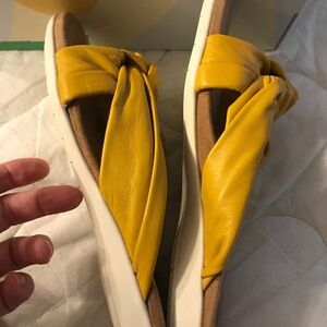 Earth woman gold Sandles 8 1/2 new shoes